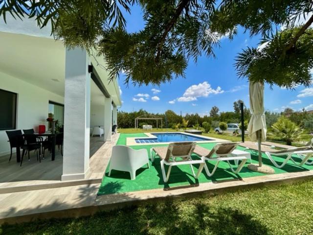 Ole Tu Andalucia Villa Sanlúcar la Mayor Eksteriør bilde