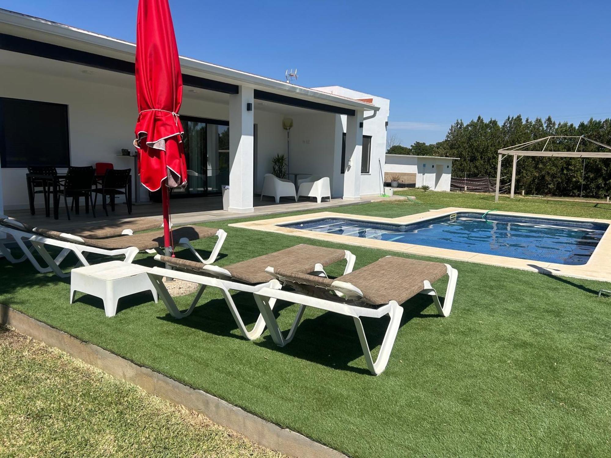 Ole Tu Andalucia Villa Sanlúcar la Mayor Eksteriør bilde